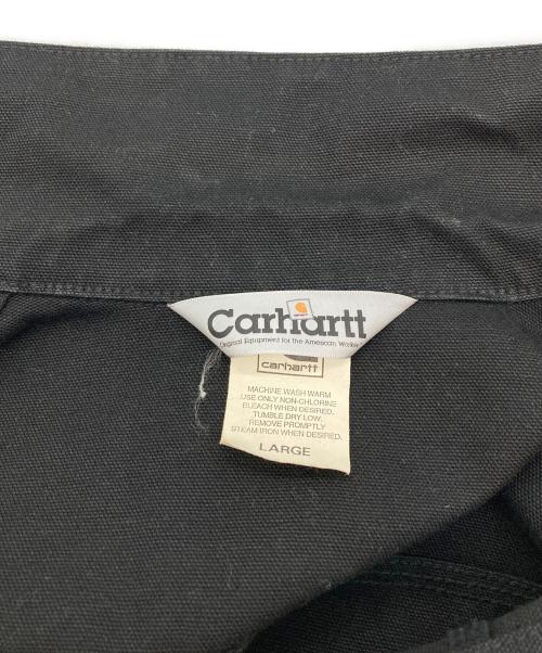 CarHartt（カーハート）CarHartt (カーハート) ダック地ワークジャケット ブラック サイズ:Lの古着・服飾アイテム