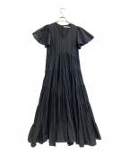 MARIHAマリハ）の古着「コットンフレアワンピース」｜ブラック