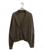 DEUXIEME CLASSEドゥーズィエム クラス）の古着「Lovable カーディガン」｜ブラウン