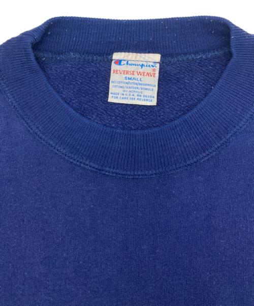Champion REVERSE WEAVE（チャンピオン リバース ウィーブ）Champion REVERSE WEAVE (チャンピオン リバース ウィーブ) スウェット ネイビー サイズ:Sの古着・服飾アイテム