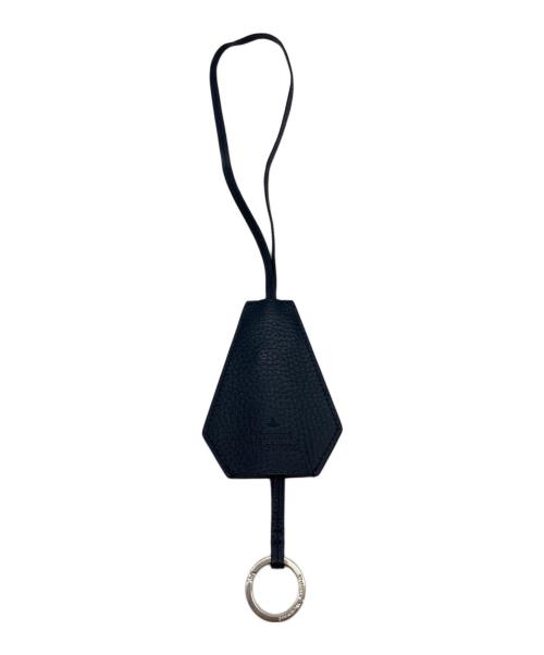 Vivienne Westwood（ヴィヴィアンウエストウッド）Vivienne Westwood (ヴィヴィアンウエストウッド) レザークロシェット ネイビーの古着・服飾アイテム