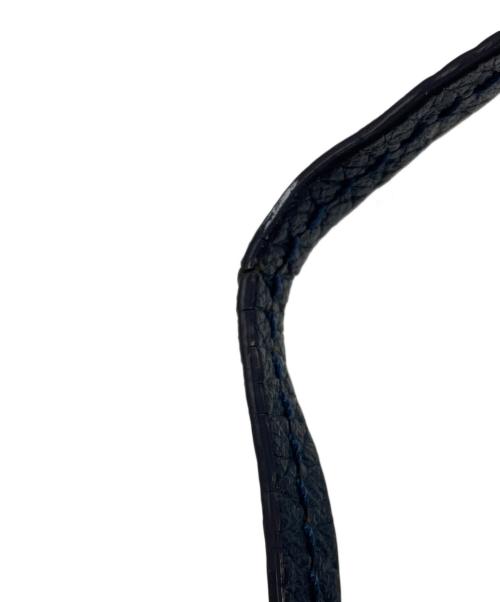 Vivienne Westwood（ヴィヴィアンウエストウッド）Vivienne Westwood (ヴィヴィアンウエストウッド) レザークロシェット ネイビーの古着・服飾アイテム