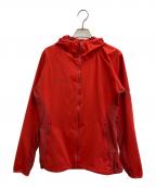 MAMMUTマムート）の古着「ケントライトSOフーデッドジャケット」｜レッド