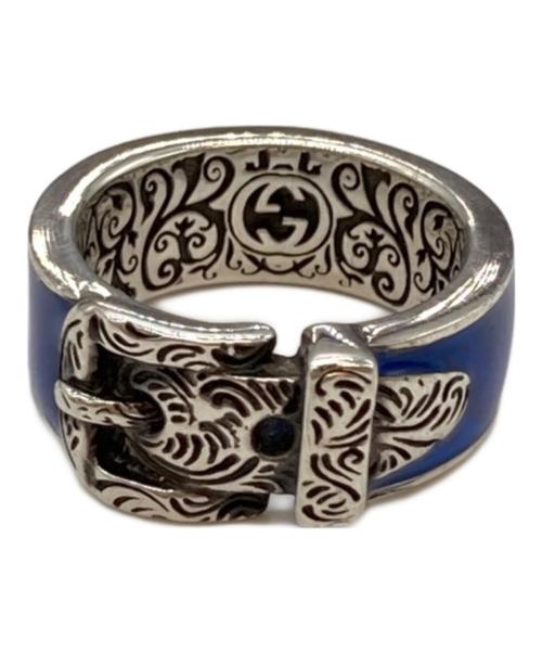 GUCCI（グッチ）GUCCI (グッチ) ガーデンリング ブルー サイズ:20の古着・服飾アイテム