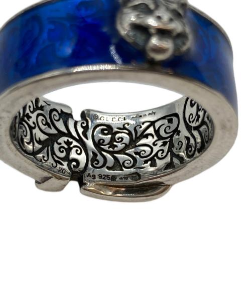 GUCCI（グッチ）GUCCI (グッチ) ガーデンリング ブルー サイズ:20の古着・服飾アイテム