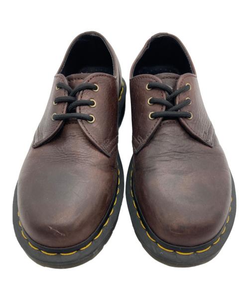 Dr.Martens（ドクターマーチン）Dr.Martens (ドクターマーチン) 3ホールシューズ ブラウン サイズ:6の古着・服飾アイテム