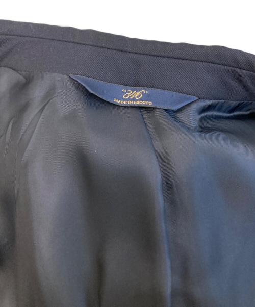 346 BROOKS BROTHERS（346 ブルックスブラザーズ）346 BROOKS BROTHERS (346 ブルックスブラザーズ) 金ボタンブレザー ネイビー サイズ:37Sの古着・服飾アイテム