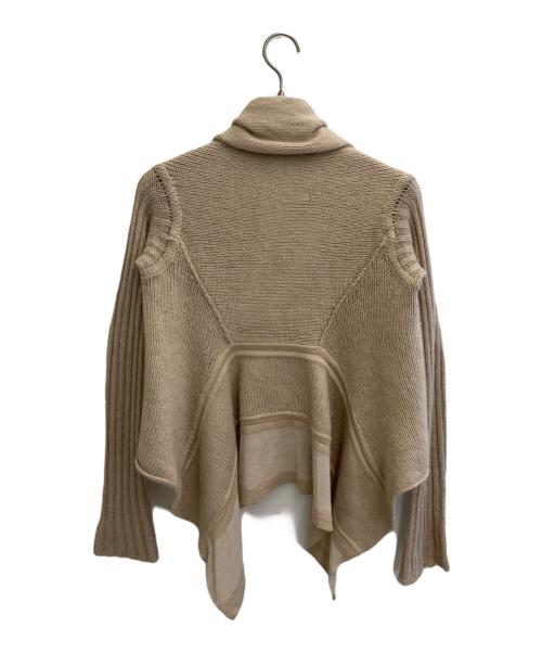 RICK OWENS（リックオウエンス）RICK OWENS (リックオウエンス) ショールカラーカーディガン ベージュ サイズ:34の古着・服飾アイテム