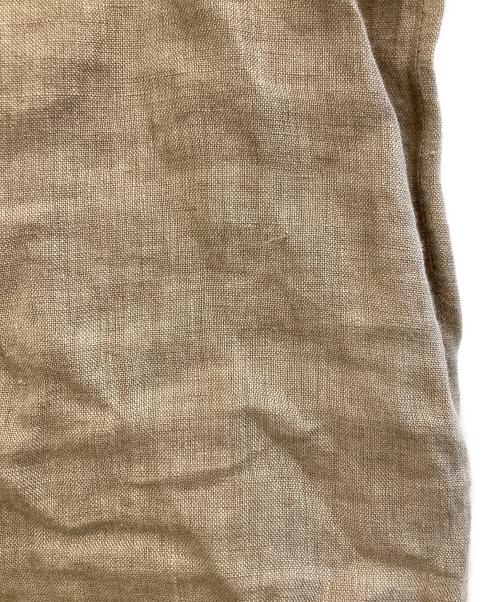 HERMES（エルメス）HERMES (エルメス) リネンヴァルーズシャツ ベージュ サイズ:34の古着・服飾アイテム