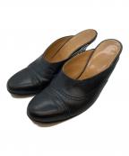 HERMESエルメス）の古着「ミュール」｜ブラック