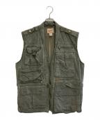 WOOLRICHウールリッチ）の古着「ハンティングベスト」｜オリーブ