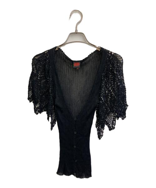 Jean Paul GAULTIER（ジャンポールゴルチェ）Jean Paul GAULTIER (ジャンポールゴルチェ) カーディガン ブラック サイズ:40の古着・服飾アイテム