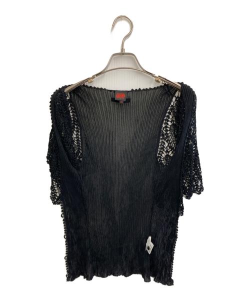 Jean Paul GAULTIER（ジャンポールゴルチェ）Jean Paul GAULTIER (ジャンポールゴルチェ) カーディガン ブラック サイズ:40の古着・服飾アイテム