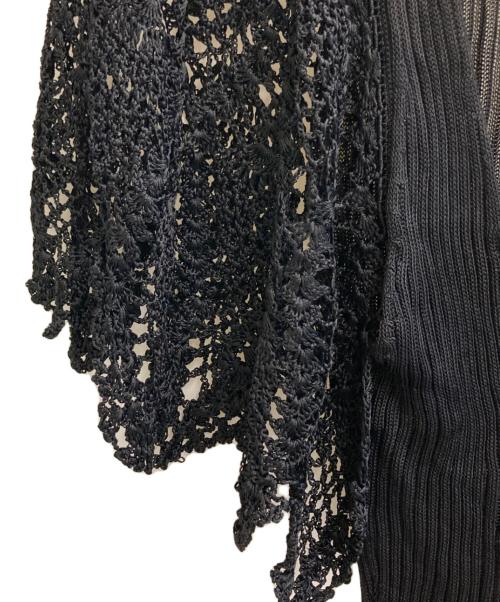 Jean Paul GAULTIER（ジャンポールゴルチェ）Jean Paul GAULTIER (ジャンポールゴルチェ) カーディガン ブラック サイズ:40の古着・服飾アイテム