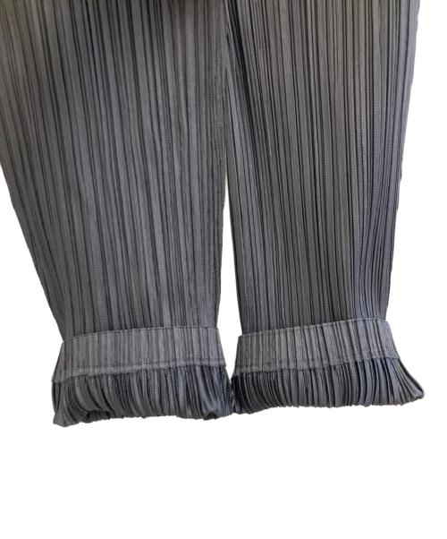 PLEATS PLEASE（プリーツプリーズ）PLEATS PLEASE (プリーツプリーズ) プリーツパンツ グレー サイズ:2の古着・服飾アイテム