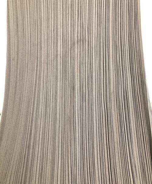 PLEATS PLEASE（プリーツプリーズ）PLEATS PLEASE (プリーツプリーズ) プリーツノースリーブワンピース グレー サイズ:1の古着・服飾アイテム