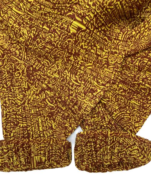 PLEATS PLEASE（プリーツプリーズ）PLEATS PLEASE (プリーツプリーズ) カーディガン イエロー サイズ:3の古着・服飾アイテム