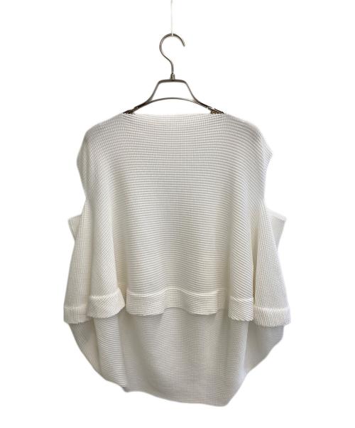 me ISSEY MIYAKE（ミーイッセイ ミヤケ）me ISSEY MIYAKE (ミーイッセイ ミヤケ) カットソー ホワイト サイズ:-の古着・服飾アイテム