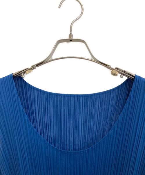 PLEATS PLEASE（プリーツプリーズ）PLEATS PLEASE (プリーツプリーズ) ワンピース ブルー サイズ:3の古着・服飾アイテム