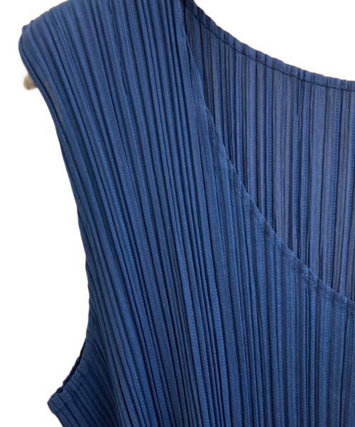 PLEATS PLEASE（プリーツプリーズ）PLEATS PLEASE (プリーツプリーズ) ワンピース ブルー サイズ:3の古着・服飾アイテム