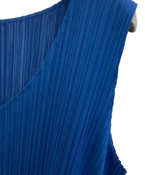 PLEATS PLEASE（プリーツプリーズ）PLEATS PLEASE (プリーツプリーズ) ワンピース ブルー サイズ:3の古着・服飾アイテム