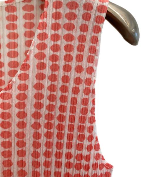 PLEATS PLEASE（プリーツプリーズ）PLEATS PLEASE (プリーツプリーズ) ノースリーブワンピース ピンク サイズ:2の古着・服飾アイテム