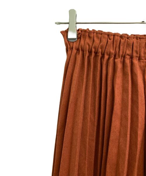 PLEATS PLEASE（プリーツプリーズ）PLEATS PLEASE (プリーツプリーズ) プリーツクロップドパンツ ブラウン サイズ:1の古着・服飾アイテム