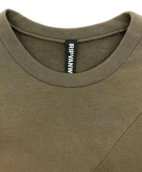 ripvanwinkle（リップヴァンウィンクル）ripvanwinkle (リップヴァンウィンクル) スウェット オリーブ サイズ:4の古着・服飾アイテム