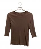 DEUXIEME CLASSEドゥーズィエム クラス）の古着「Dignity Tシャツ」｜ブラウン