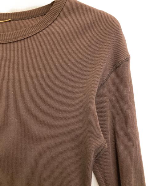 DEUXIEME CLASSE（ドゥーズィエム クラス）Deuxieme Classe (ドゥーズィエム クラス) Dignity Tシャツ ブラウン サイズ:-の古着・服飾アイテム