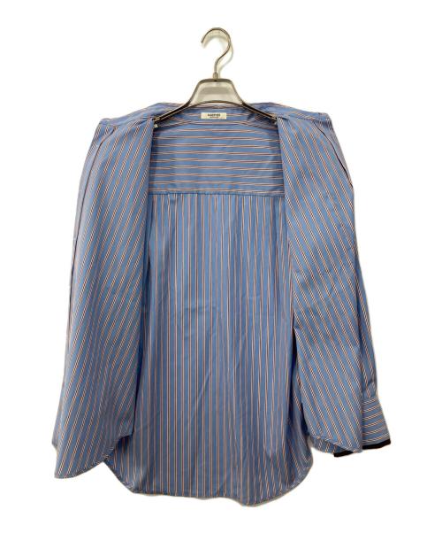 MACPHEE（マカフィー）MACPHEE (マカフィー) コットンブロード レギュラーカラーシャツ レッド×ブルー サイズ:36の古着・服飾アイテム