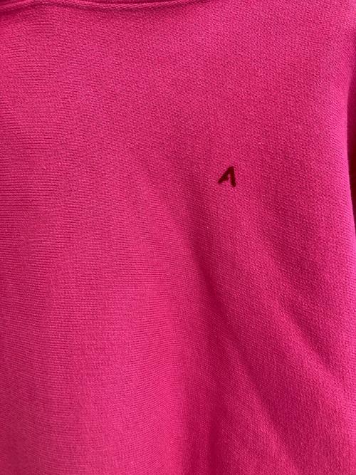 ATON（エイトン）ATON (エイトン) GARMENT DYED URAKE HOODIE ピンク サイズ:２の古着・服飾アイテム