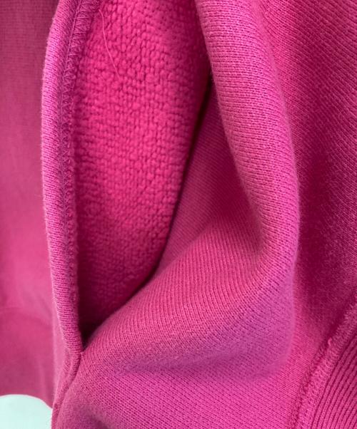 ATON（エイトン）ATON (エイトン) GARMENT DYED URAKE HOODIE ピンク サイズ:２の古着・服飾アイテム