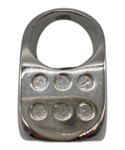 MM6 Maison Margiela（エムエムシックスメゾンマルジェラ）MM6 Maison Margiela (エムエムシックスメゾンマルジェラ) ダイスリング シルバー サイズ:無しの古着・服飾アイテム