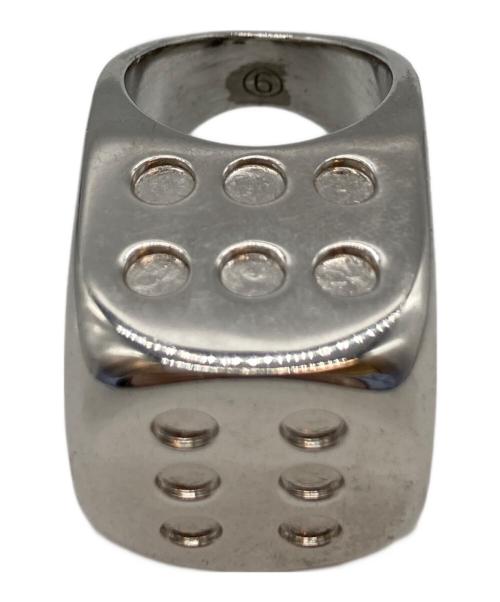 MM6 Maison Margiela（エムエムシックスメゾンマルジェラ）MM6 Maison Margiela (エムエムシックスメゾンマルジェラ) ダイスリング シルバー サイズ:無しの古着・服飾アイテム