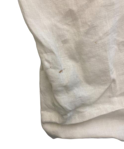 JIL SANDER（ジルサンダー）JIL SANDER (ジルサンダー) リネンパンツ ホワイト サイズ:36の古着・服飾アイテム