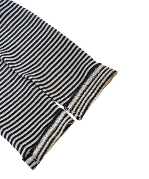 VALENTINO（ヴァレンティノ）VALENTINO (ヴァレンティノ) ボレロカーディガン ブラウン×ホワイト サイズ:Freeの古着・服飾アイテム