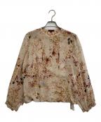 KENZOケンゾー）の古着「ブラウス」｜ベージュ