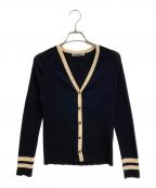 JIL SANDERジルサンダー）の古着「カーディガン」｜ネイビー