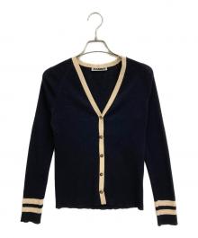 JIL SANDER（ジルサンダー）の古着「カーディガン」｜ネイビー