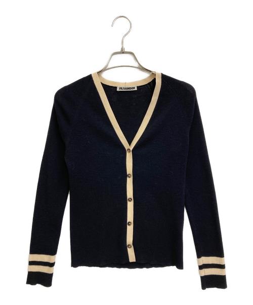 JIL SANDER（ジルサンダー）JIL SANDER (ジルサンダー) カーディガン ネイビー サイズ:36の古着・服飾アイテム
