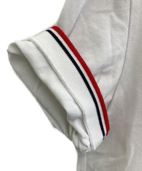 PRADA（プラダ）PRADA (プラダ) ポロシャツ ホワイト サイズ:Mの古着・服飾アイテム