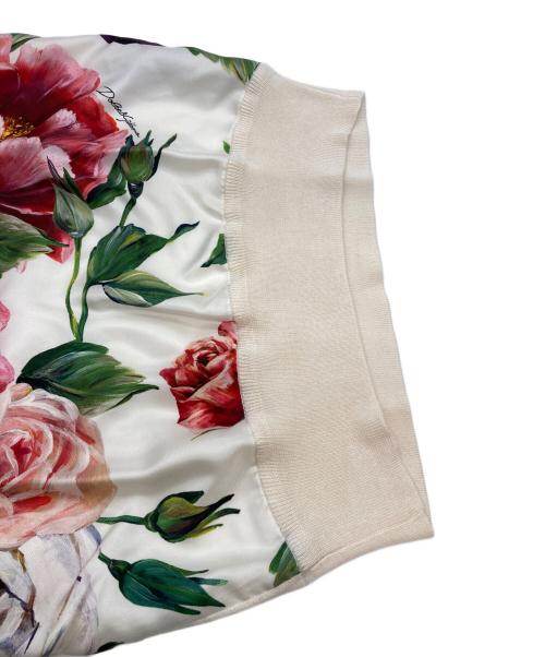 DOLCE & GABBANA（ドルチェ＆ガッバーナ）DOLCE & GABBANA (ドルチェ＆ガッバーナ) 切替ノースリーブニット ホワイト サイズ:36 未使用品の古着・服飾アイテム