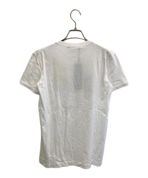 DOLCE & GABBANA（ドルチェ＆ガッバーナ）DOLCE & GABBANA (ドルチェ＆ガッバーナ) フローラル刺繍Tシャツ ホワイト サイズ:36の古着・服飾アイテム