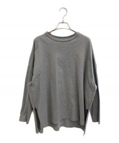 中古・古着通販】ENFOLD (エンフォルド) 長袖カットソー グレー サイズ