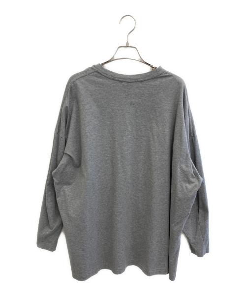 LOHEN（ローヘン）LOHEN (ローヘン) ボキシーラインビックロンT グレー サイズ:FREEの古着・服飾アイテム