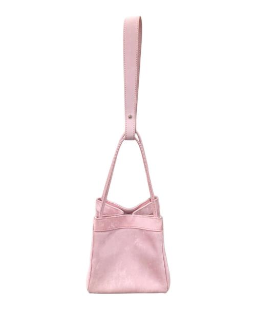 decollte accessory（デコルテ アクセサリー）DECOLLTE ACCESSORY (デコルテ アクセサリー) ハンドバッグ/2WAYバッグ ピンクの古着・服飾アイテム