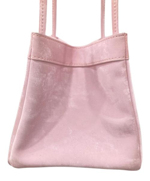 decollte accessory（デコルテ アクセサリー）DECOLLTE ACCESSORY (デコルテ アクセサリー) ハンドバッグ/2WAYバッグ ピンクの古着・服飾アイテム