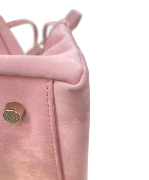 decollte accessory（デコルテ アクセサリー）DECOLLTE ACCESSORY (デコルテ アクセサリー) ハンドバッグ/2WAYバッグ ピンクの古着・服飾アイテム