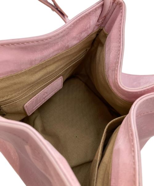 decollte accessory（デコルテ アクセサリー）DECOLLTE ACCESSORY (デコルテ アクセサリー) ハンドバッグ/2WAYバッグ ピンクの古着・服飾アイテム